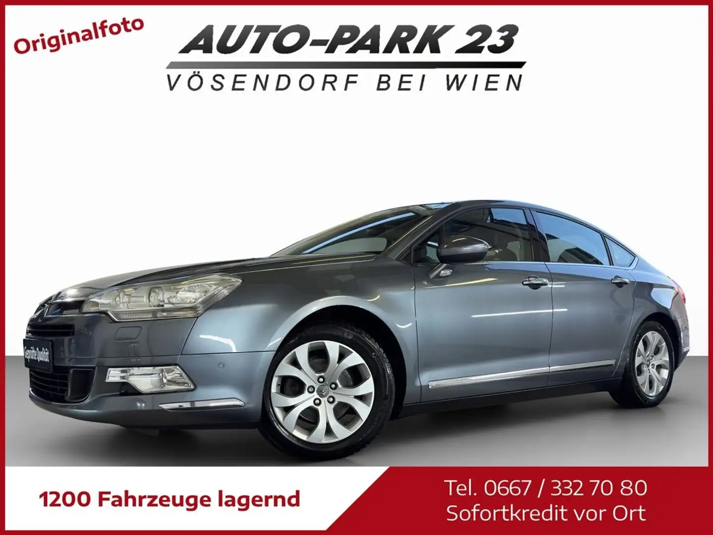 Citroen C5 2,0 HDi**Exclusive**140PS*NUR 77.000KM*MOD2012 Grau - 1