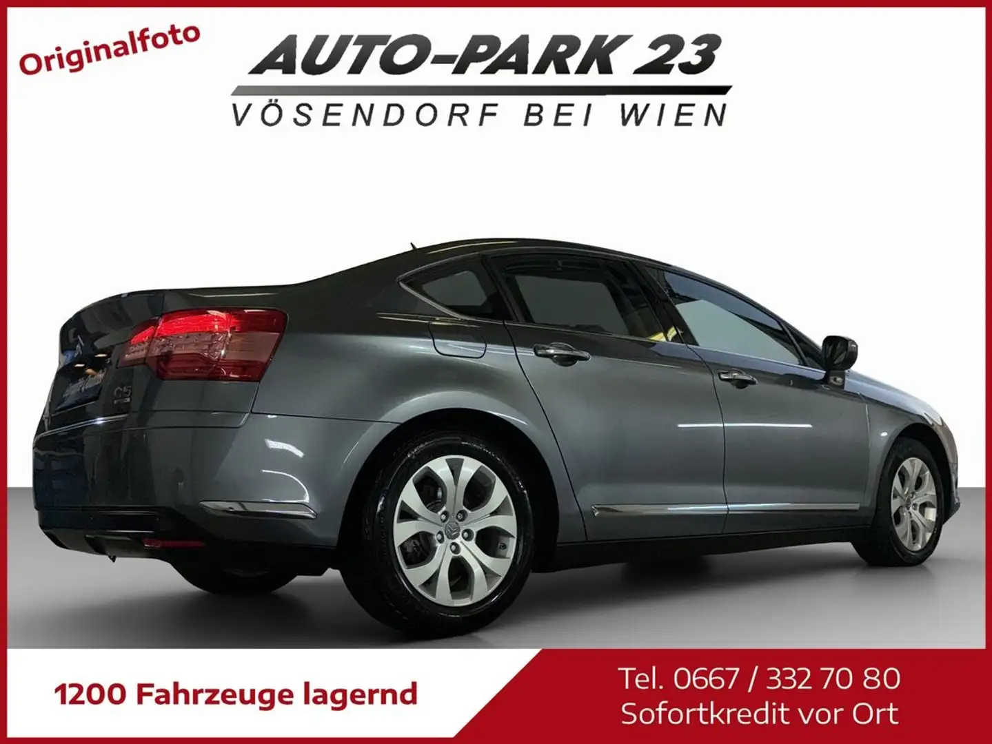 Citroen C5 2,0 HDi**Exclusive**140PS*NUR 77.000KM*MOD2012 Grau - 2