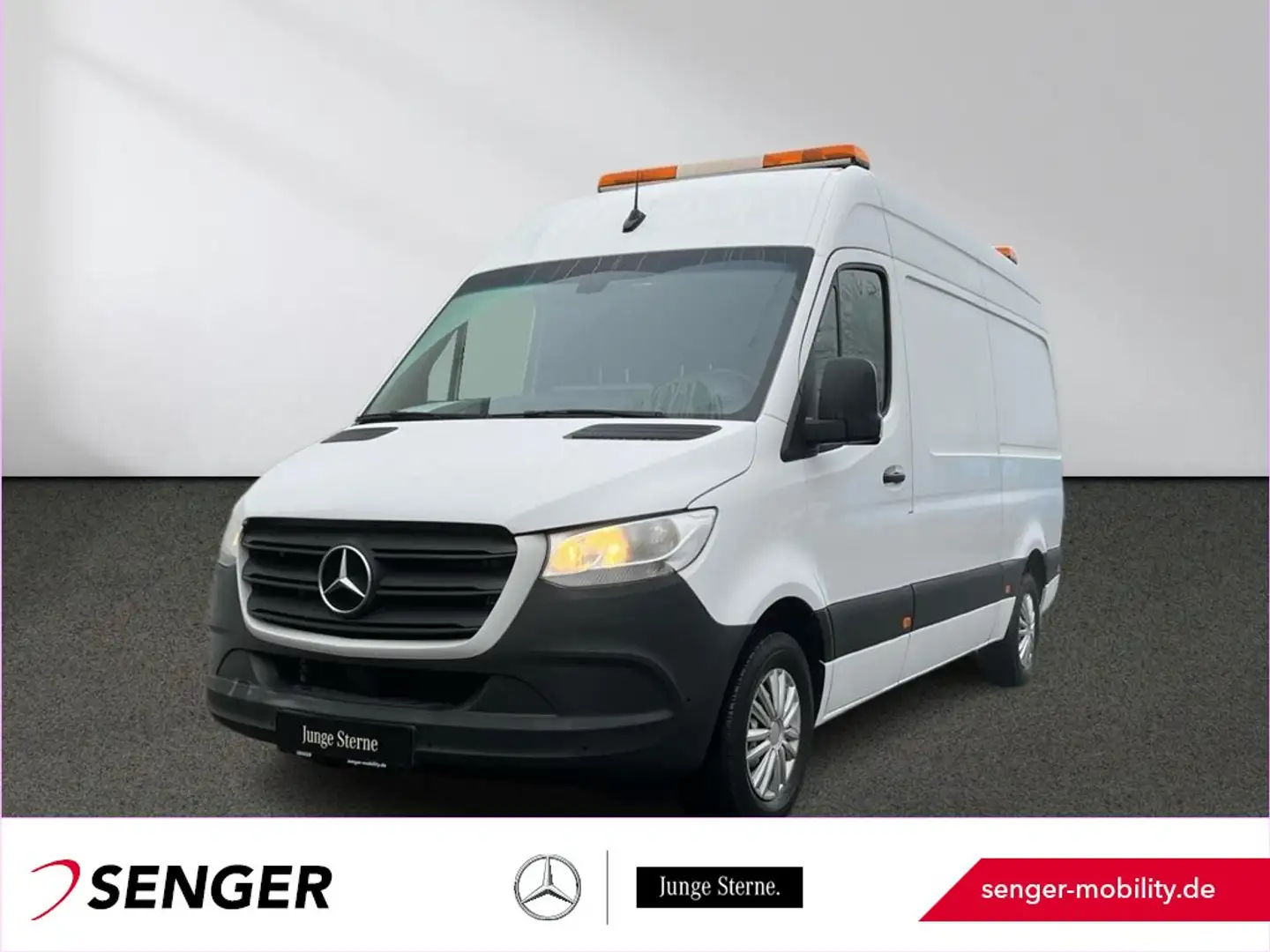 Mercedes-Benz Sprinter 317 CDI KA L2H2 Klima Kamera AHK2,8t Blanc - 1