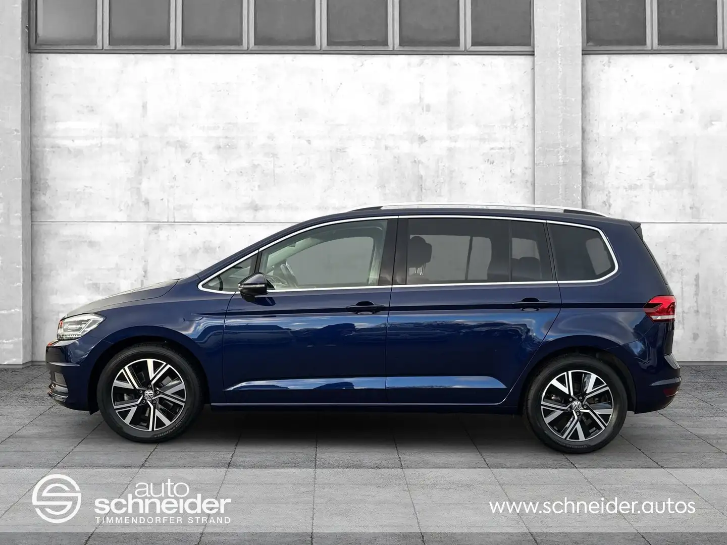 Volkswagen Touran Touran 1.5 TSI DSG Highline Navi AHK ACC LED PDC Blau - 2