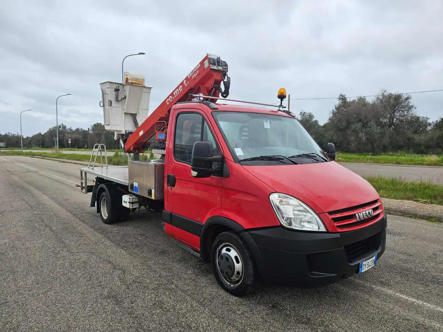 Iveco Daily 35C10 2.3 Hpi PM-RG CESTELLO TELESCOPICO Rouge - 2