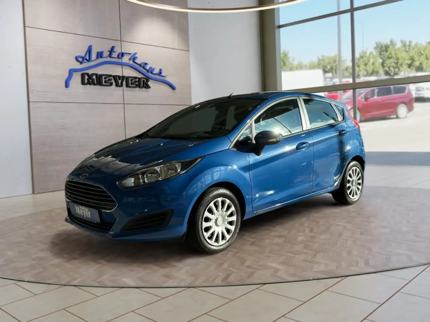 Ford Fiesta 1,2 82PS Winterp/Pdc vo+hi/Ganzjahresreif. Azul - 1