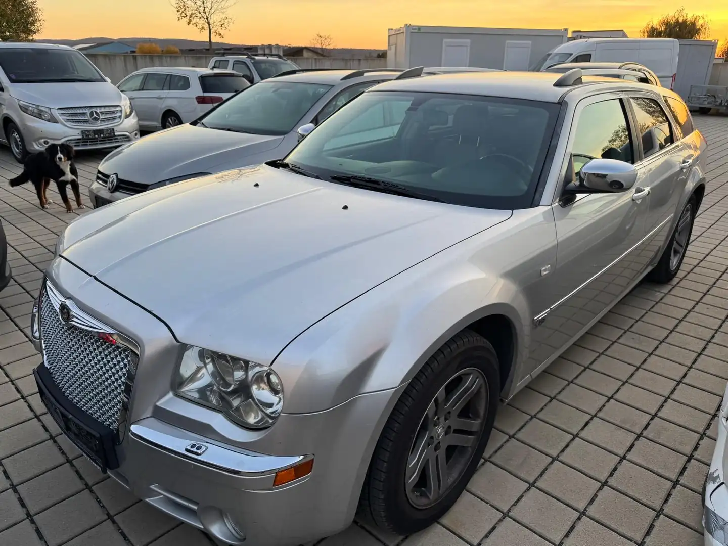 Chrysler 300C 300 C 3,0 V6 CRD Aut.** Erstbesitz ** Srebrny - 1