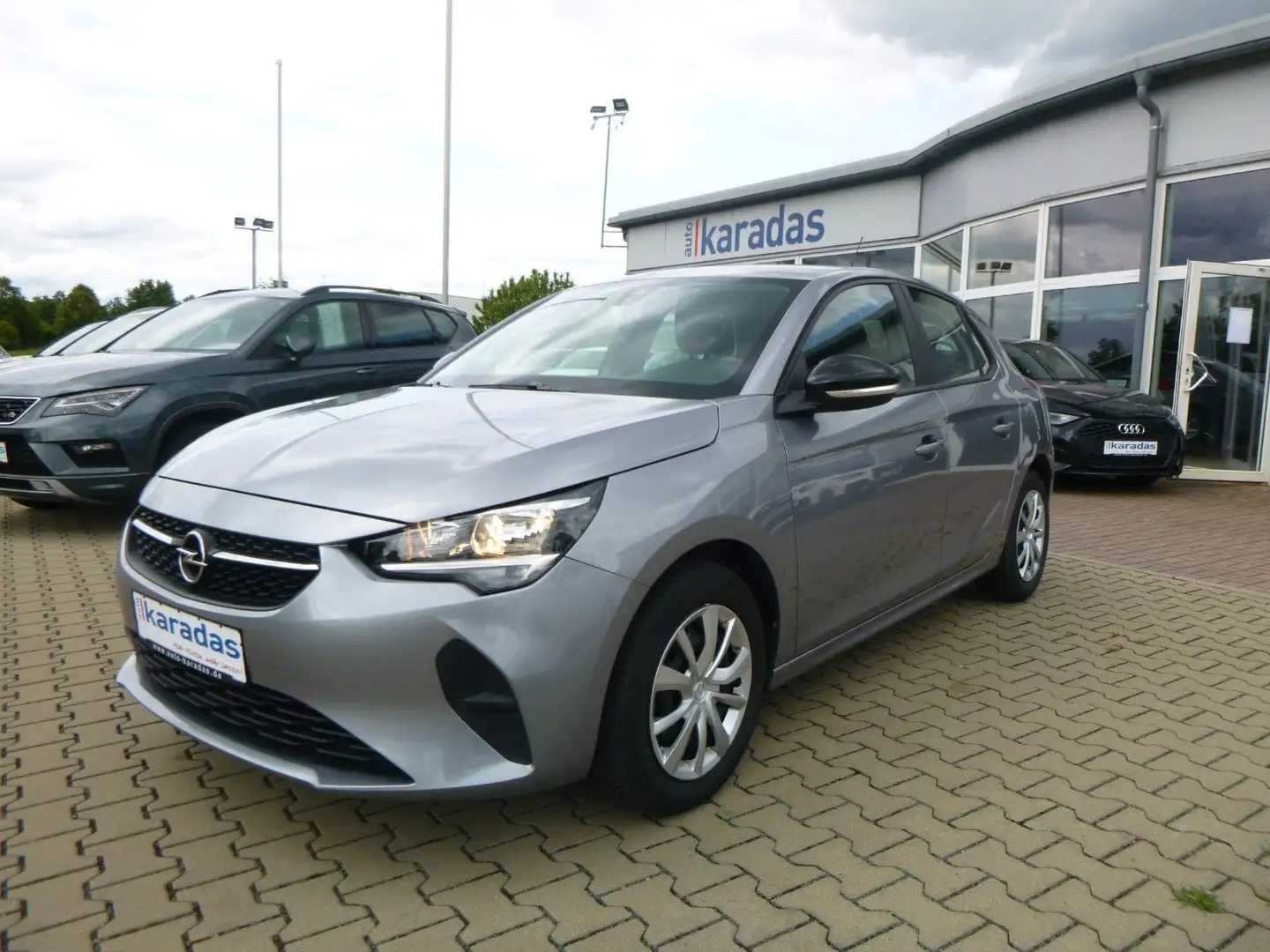 Opel Corsa F Edition NAVI/PDC H./TEMP/Lenkrad Heiz. Gris - 1