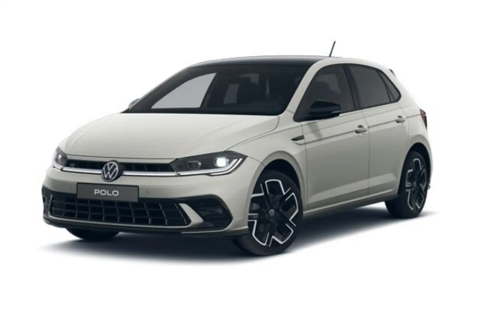 Volkswagen Polo R-Line 1.0TSI 116PS DSG IQ.LIGHT,NAVI,PDC,KAMERA,K Schwarz - 2
