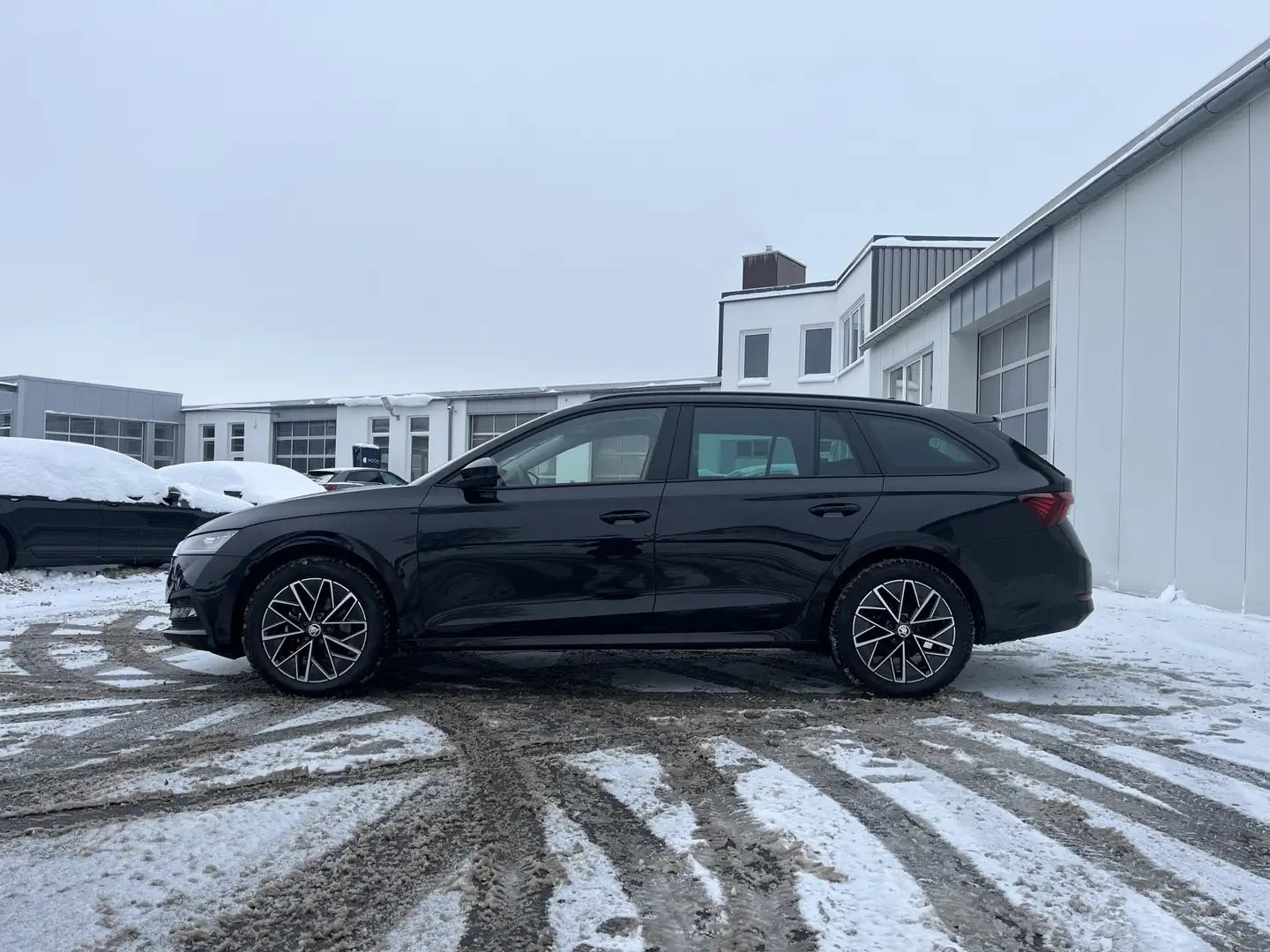 Skoda Octavia Combi 1.5 TSI DSG Ambition 166€ m. 20% Anzahlung Schwarz - 2