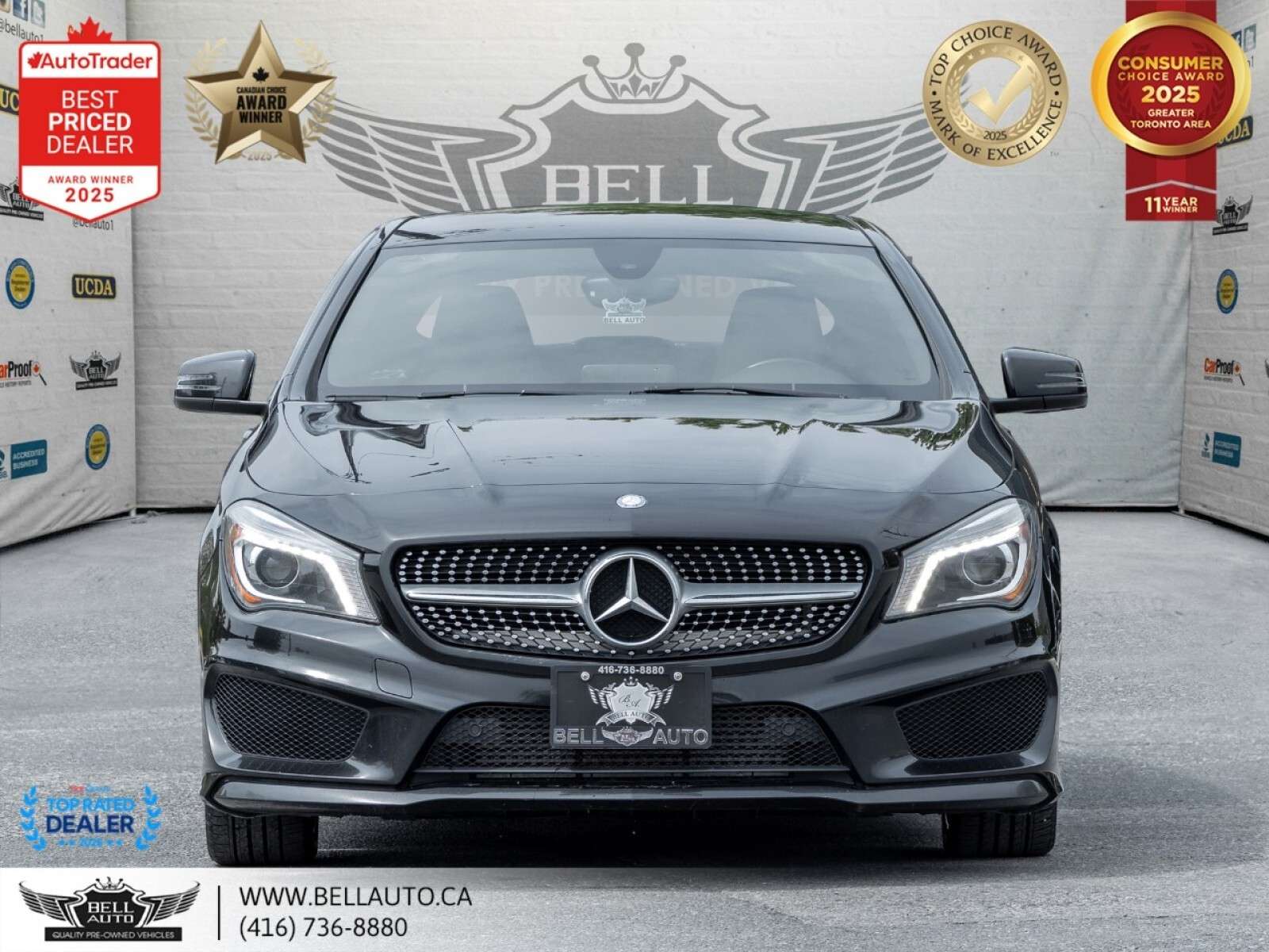 2015 Mercedes-Benz CLA 250 | AMGPKG | NAVI | B.CAM | LTHR | NOACCIDENT — снимка 1