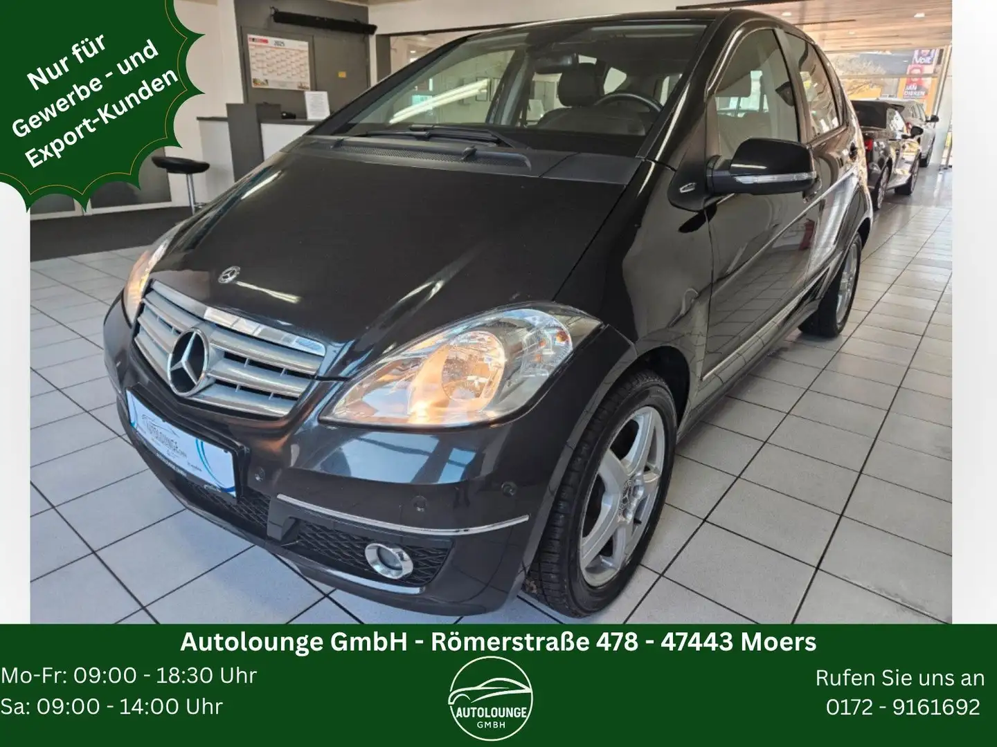 Mercedes-Benz A 200 A -Klasse A 200 AUT.*tLEDER*SHZG*PDC*ALLSEASON* Schwarz - 1