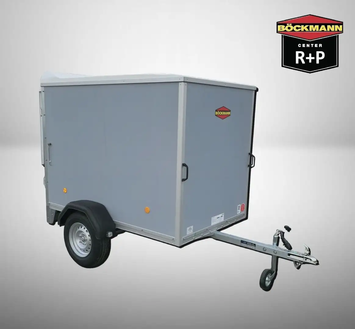 Böckmann 750kg Plywood Kofferanhänger KT2113/75 KLASSE B Grigio - 1