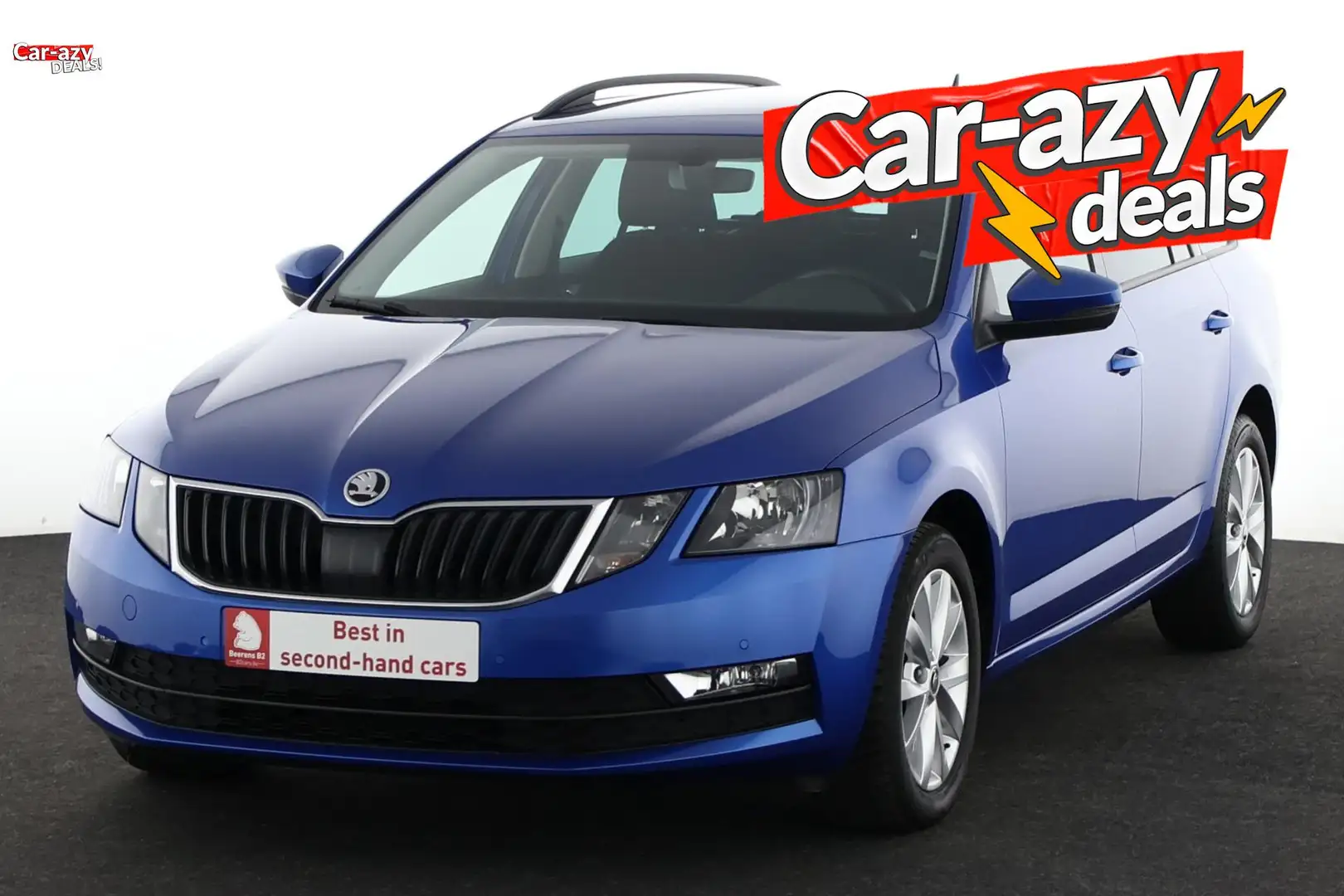 Skoda Octavia COMBI AMBITION 1.6 TDI GREENTEC + GPS + CARPLAY + Blau - 1