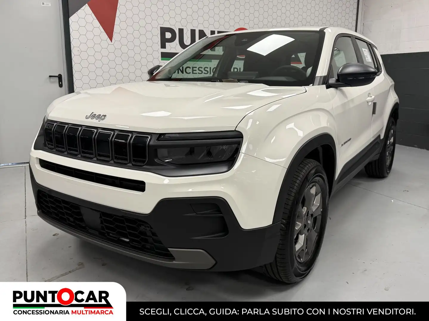 Jeep Avenger 1.2 Turbo MHEV Longitude PROMO FLEX Bianco - 1