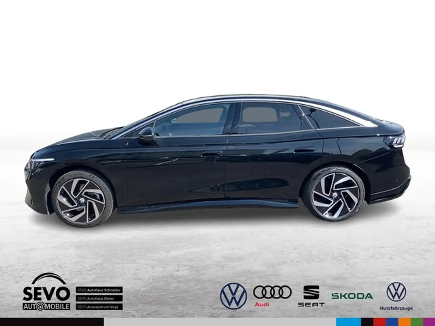 Volkswagen ID.7 Limousine 210KW 77kW Pro Negro - 2