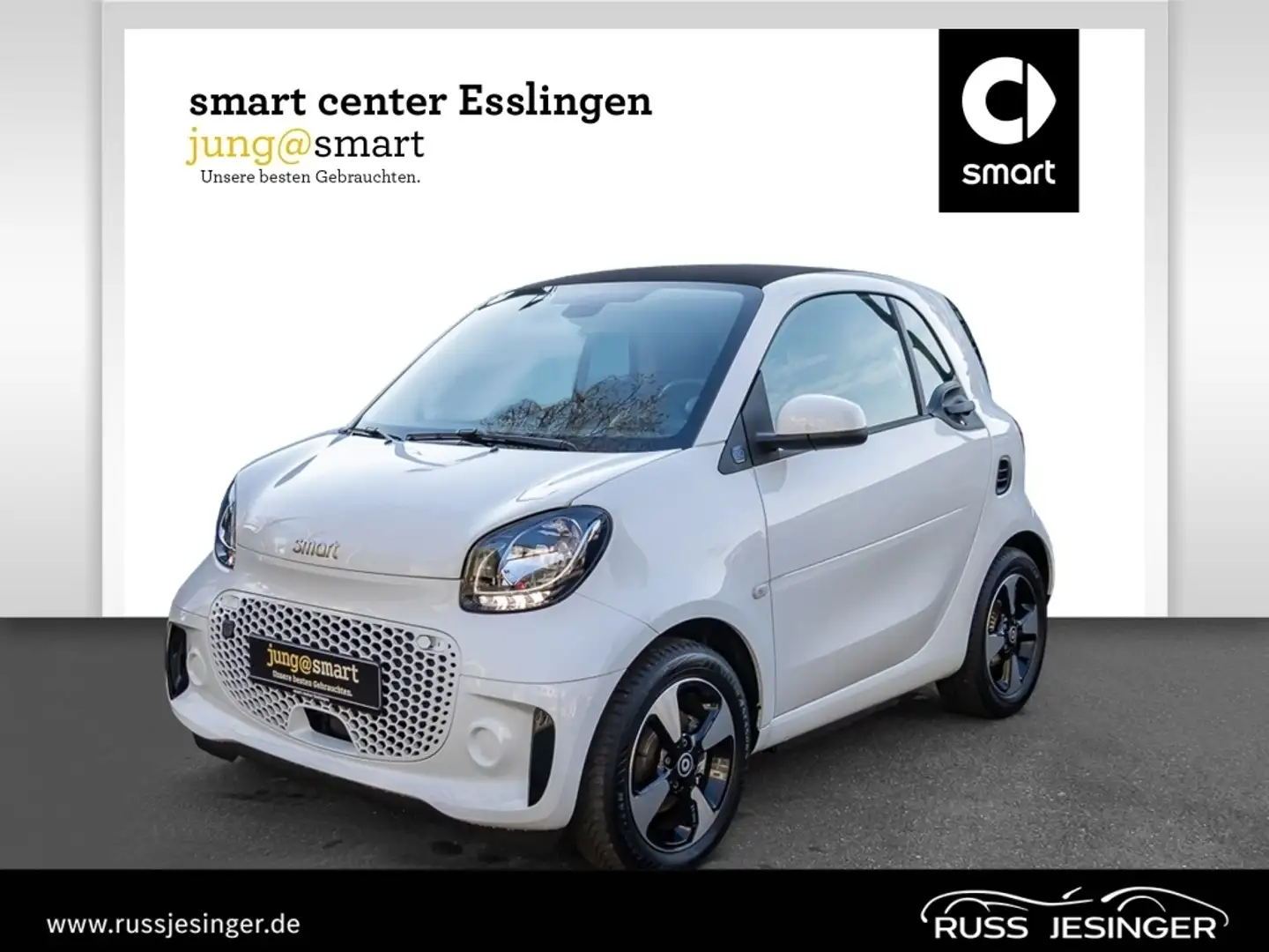 smart forTwo EQ  passion *Advanced*Navi*PDC*SitzHzg*AST Blanc - 1