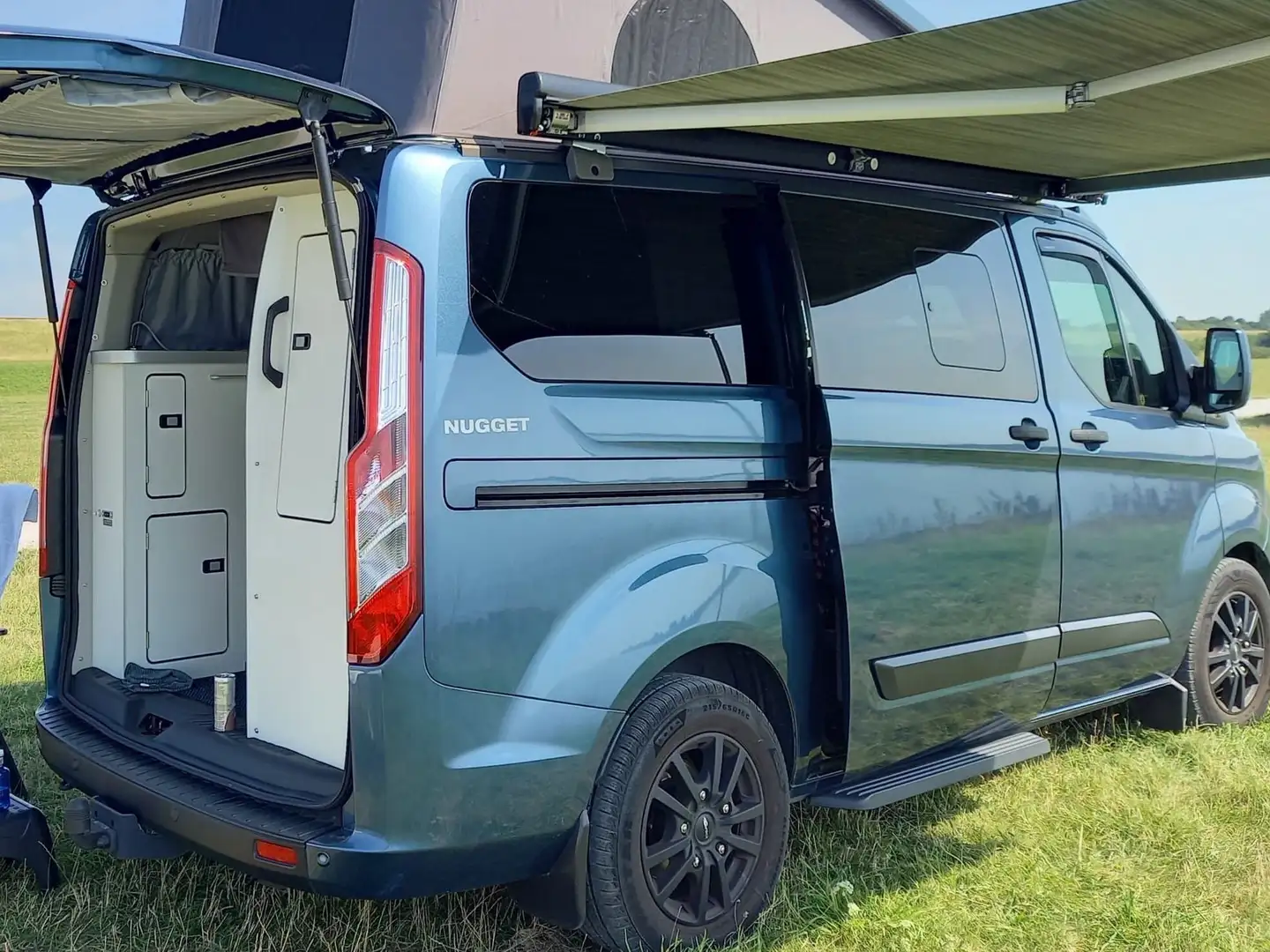 Ford Transit Custom Westfalia Nugget HEFDAK 2.0TDCI 170PK FULL OPTIONS Azul - 1