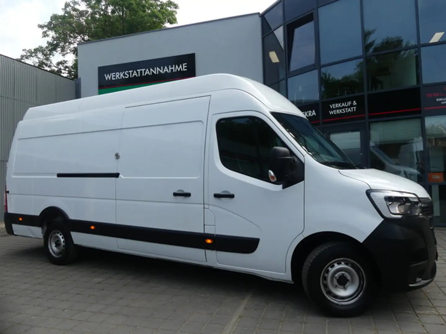 Renault Master III Kasten L4H3 3,5t TEMPO/KAM/SCHRÄNKE Blanco - 1