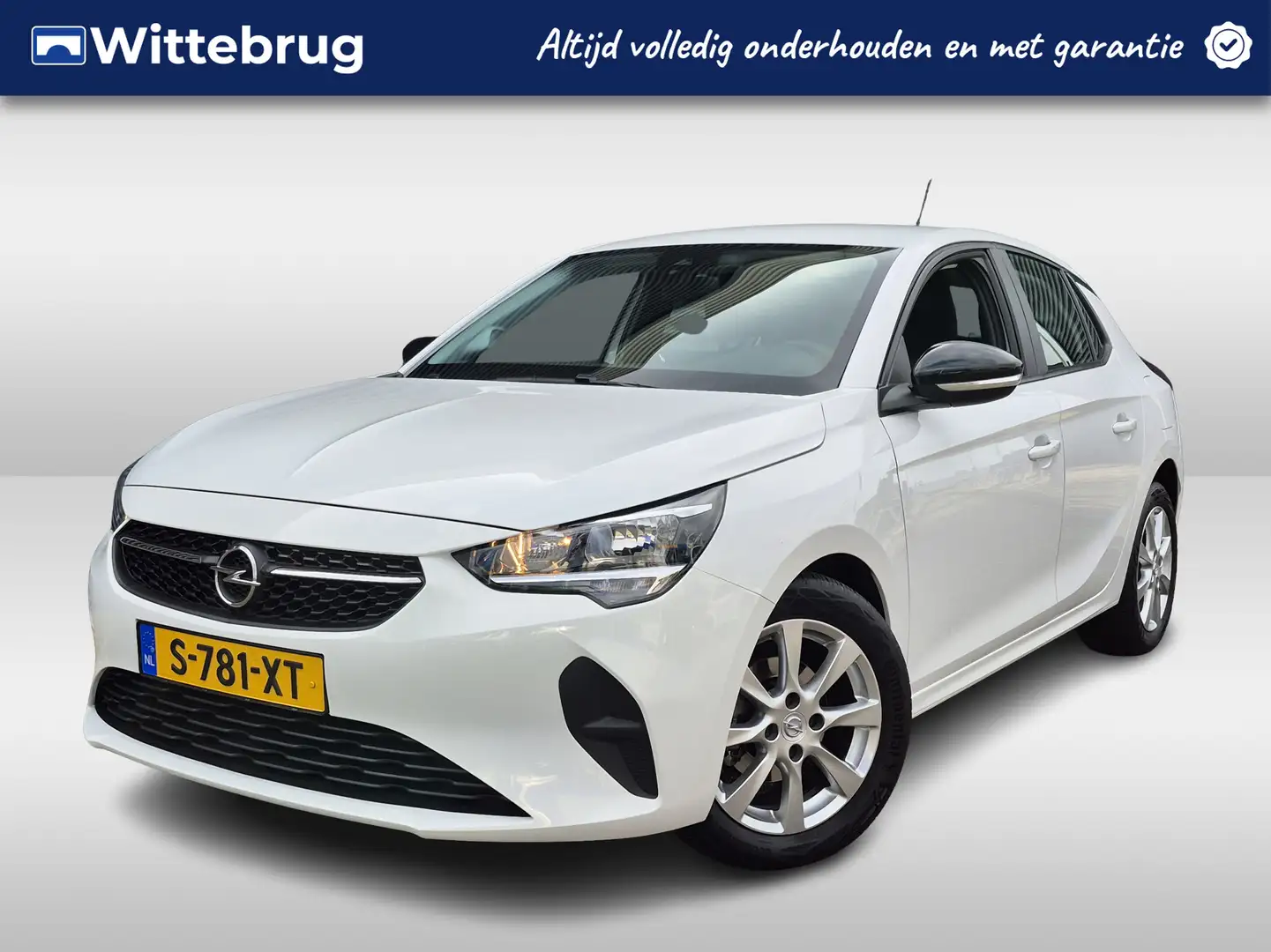 Opel Corsa 1.2 Level 2 | Navigatie | Parkeersensoren | Airco Wit - 1