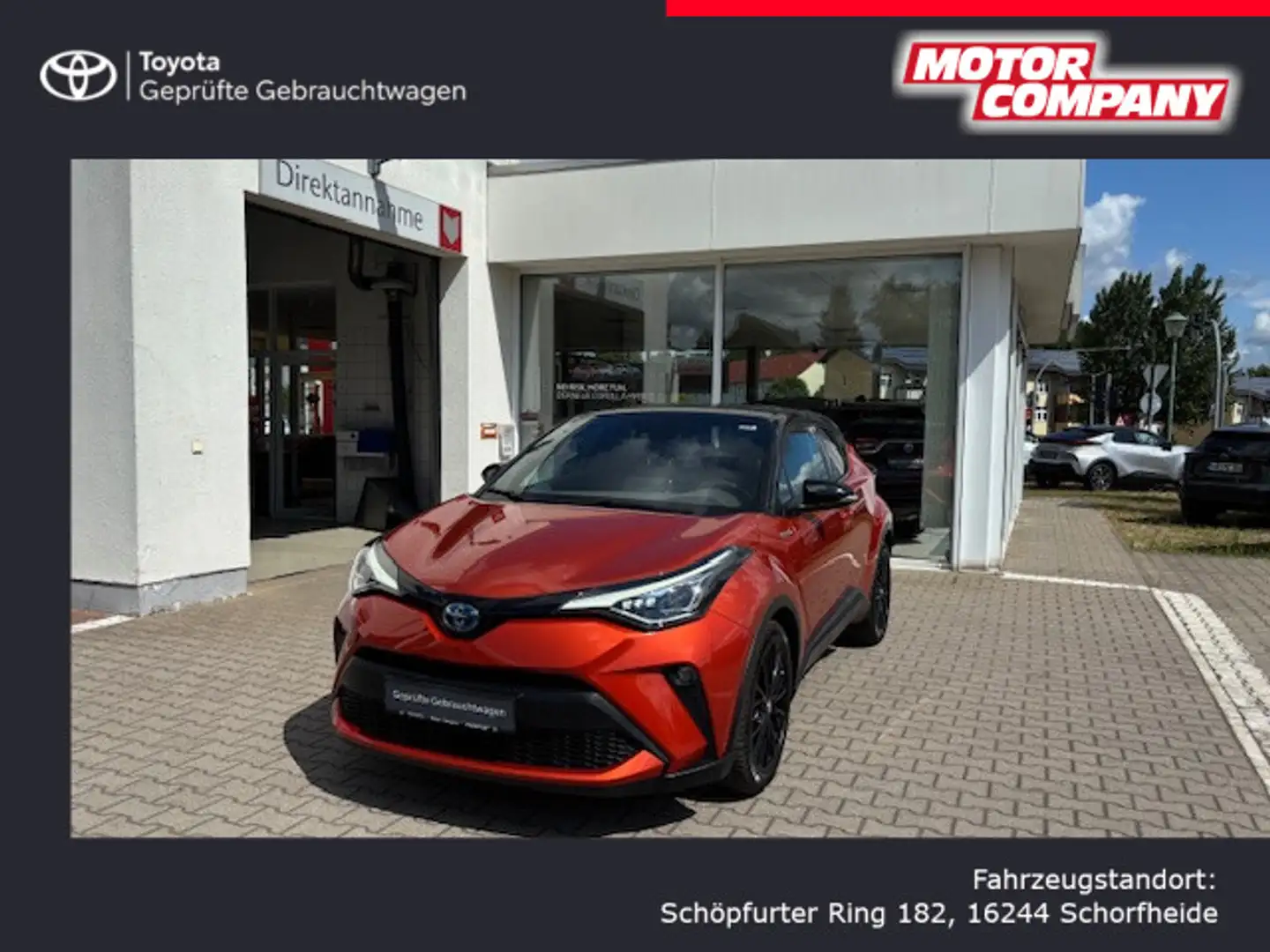 Toyota C-HR Hybrid 2,0 Automatik 5Trg Orange Edition Ausstattu Oranje - 1