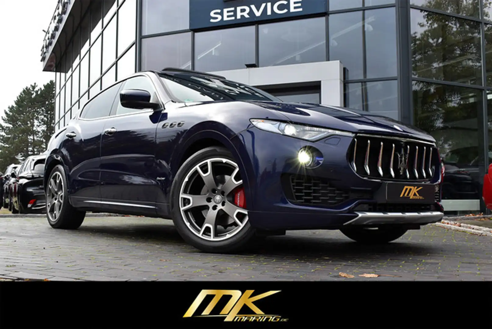 Maserati Levante Gran Lusso*PANO*LUFT*H&K-SOUND*AHK*TRAUM Blau - 2