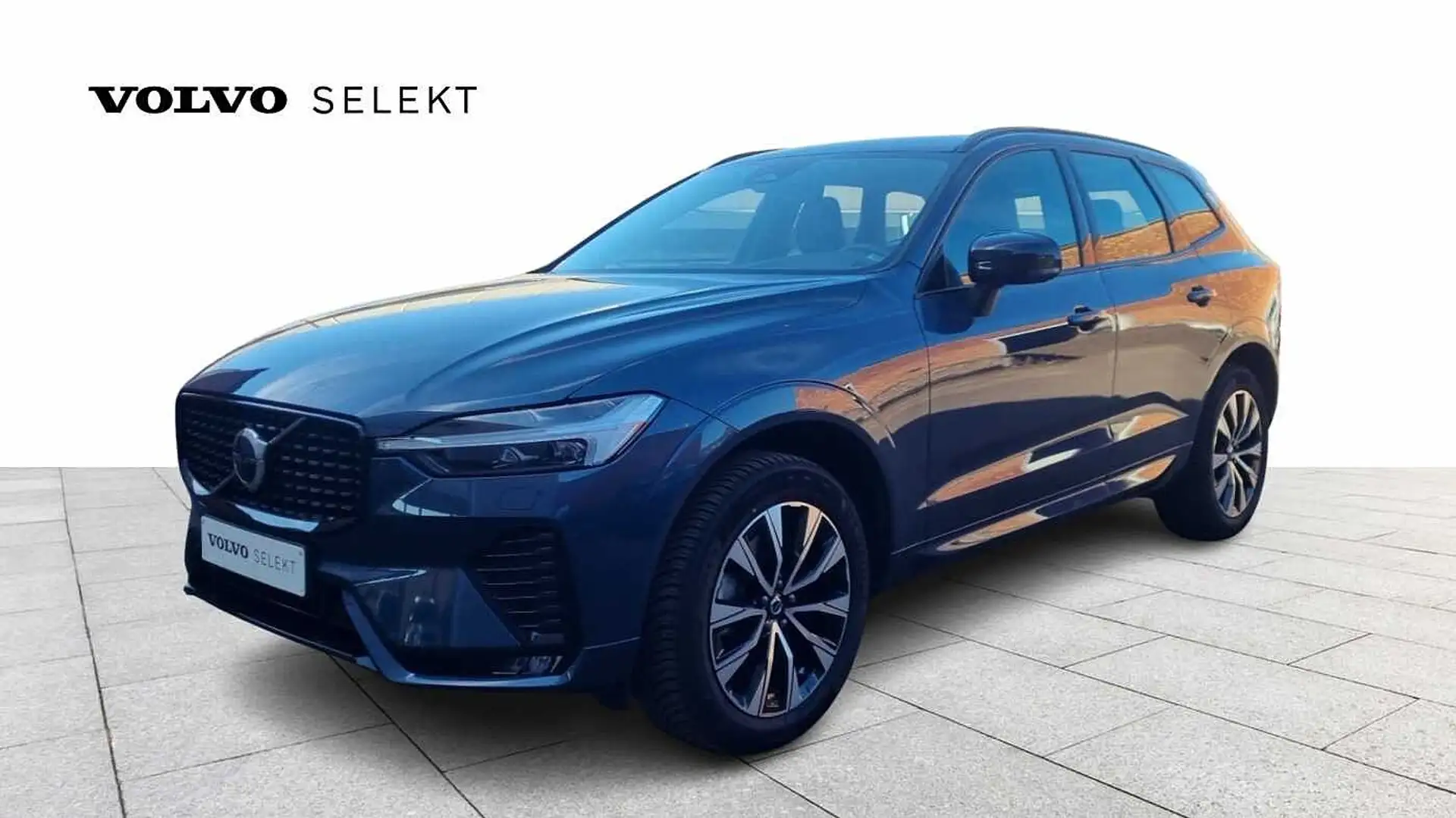 Volvo XC60 Plus, B4 Mild hybrid, Benzine, Dark,!2jaar SELEKT Blauw - 1