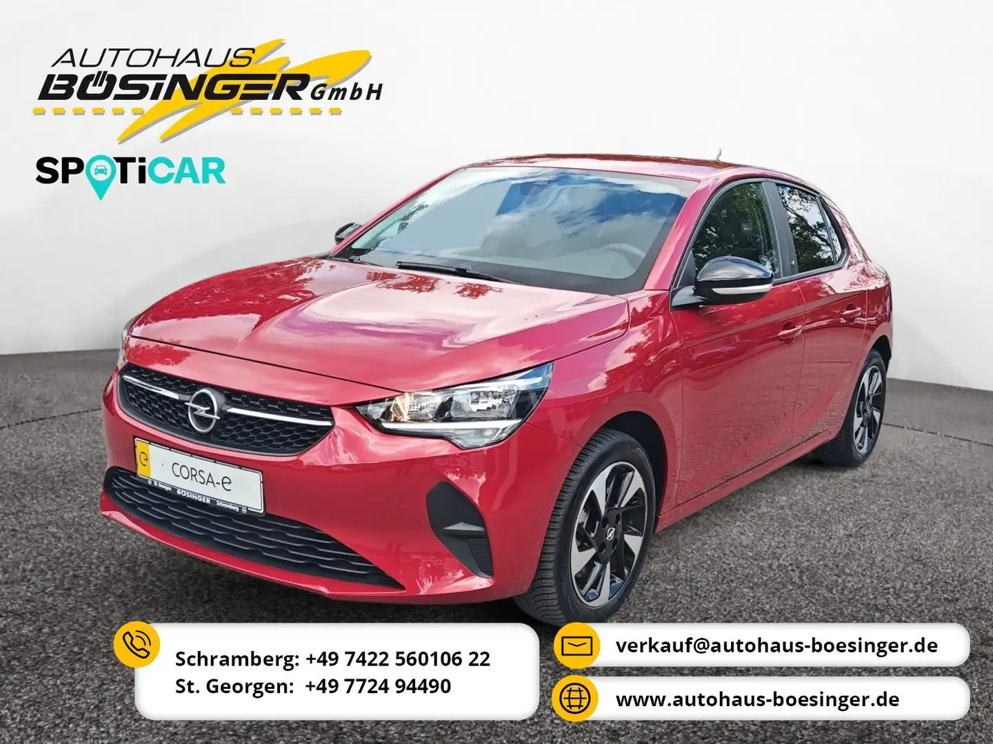 Opel Corsa F e Edition Rot - 1