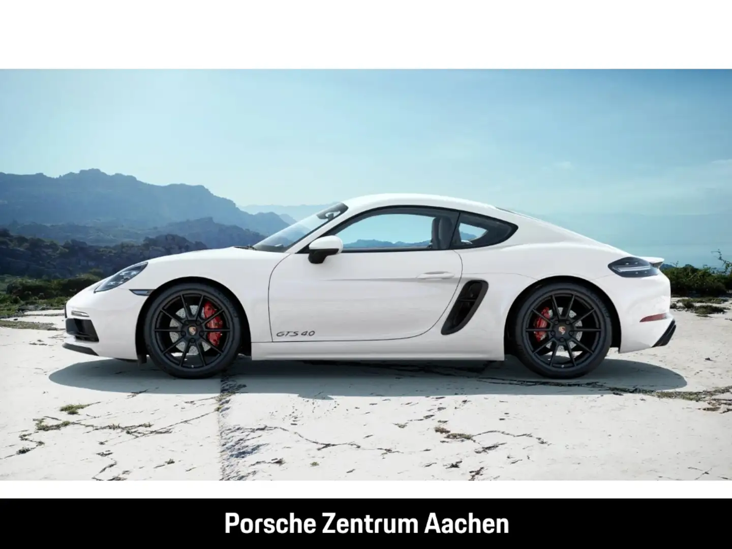 Porsche Cayman 718 GTS 4.0 Blanc - 2