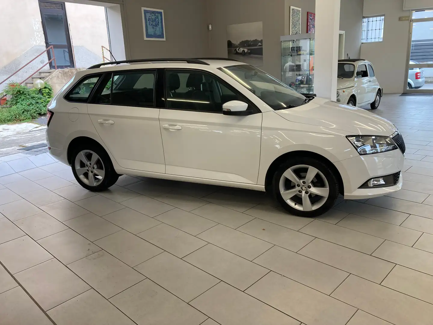 Skoda Fabia Fabia III 2015 Wagon1.0 tsi Design Edition 95cv Bianco - 2