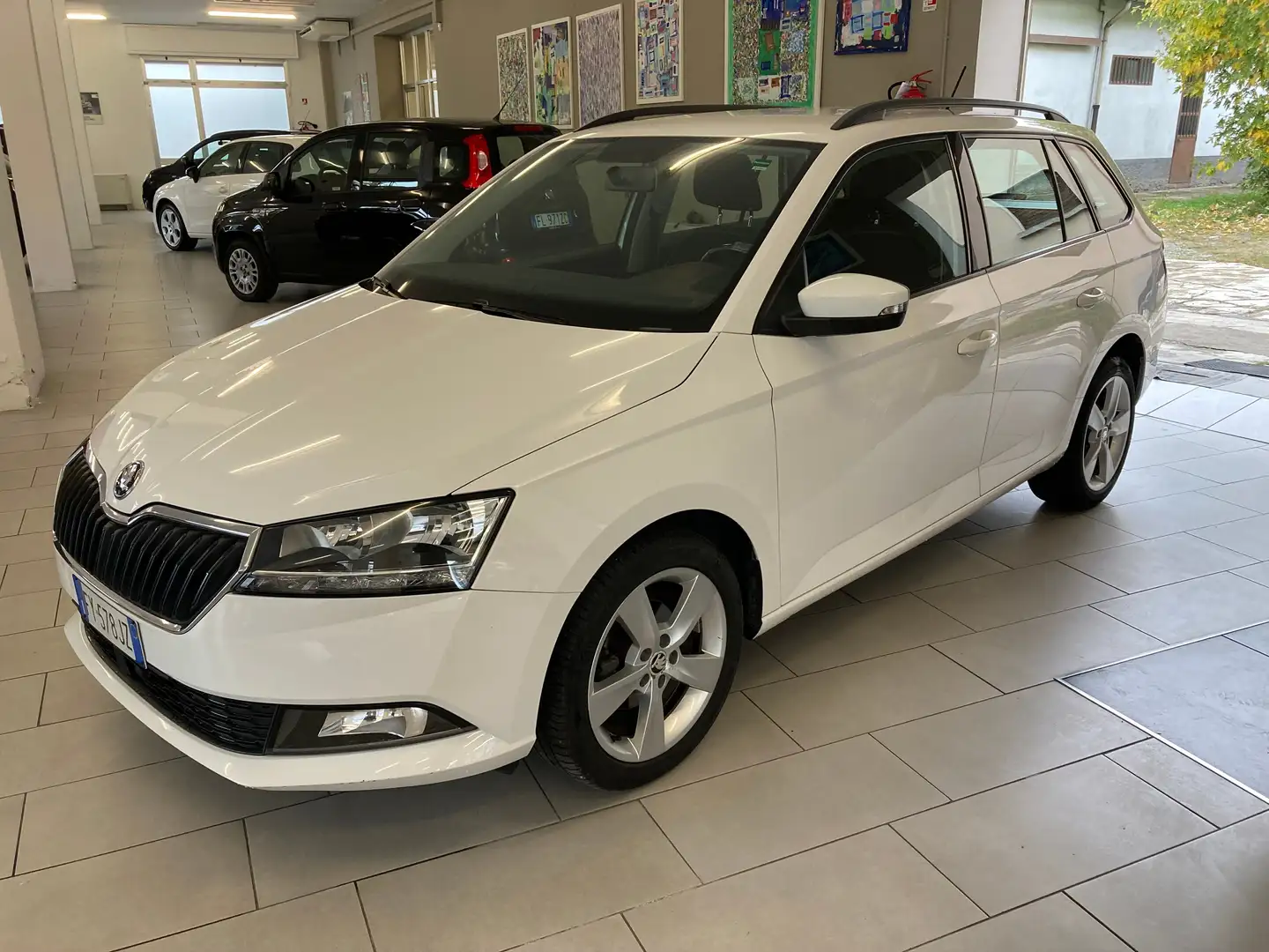 Skoda Fabia Fabia III 2015 Wagon1.0 tsi Design Edition 95cv Bianco - 1