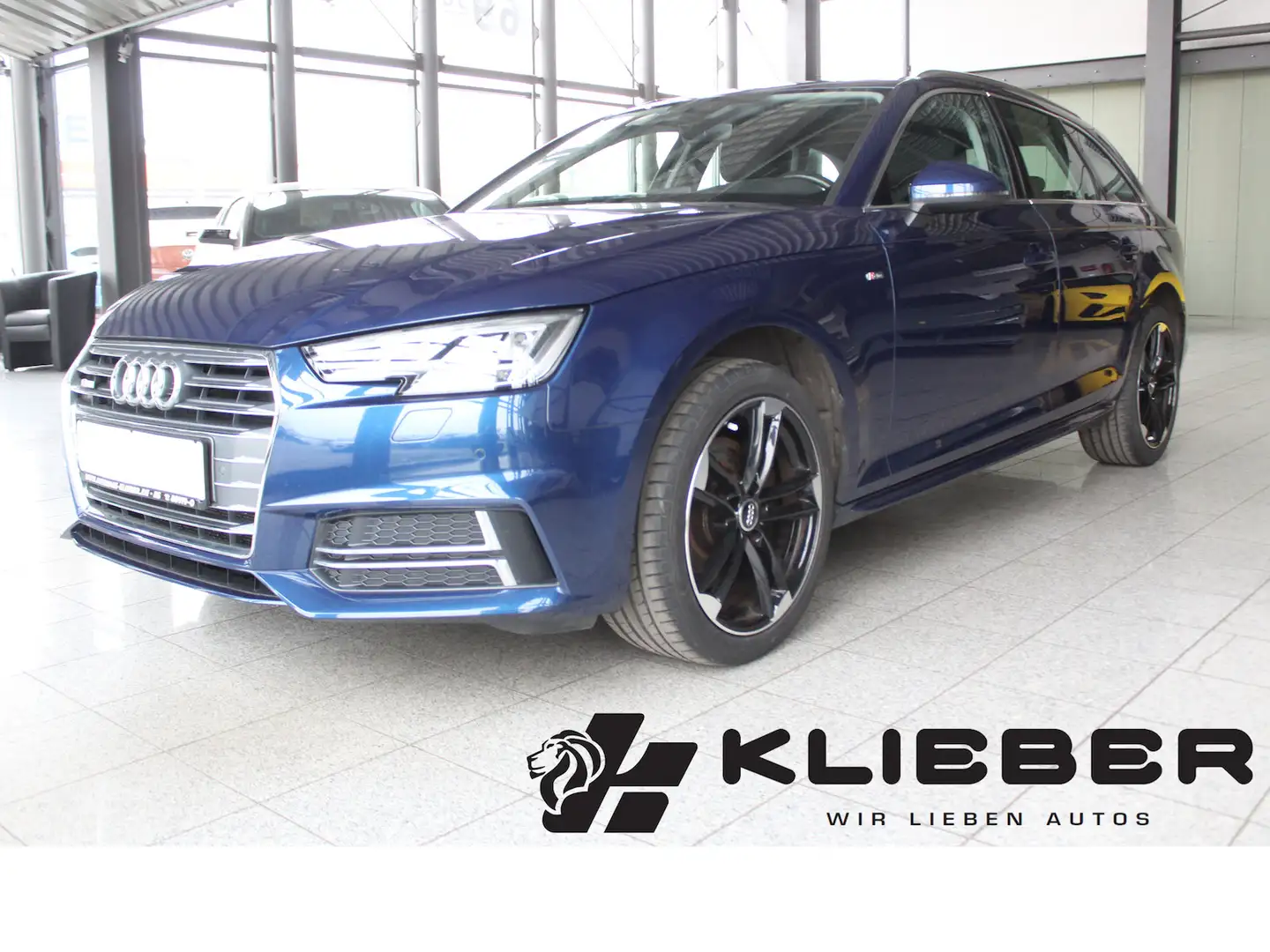 Audi A4 Avant 2.0 TDI S-Line STD-HZ*MAT-LED*SHZ*GRA Blau - 1
