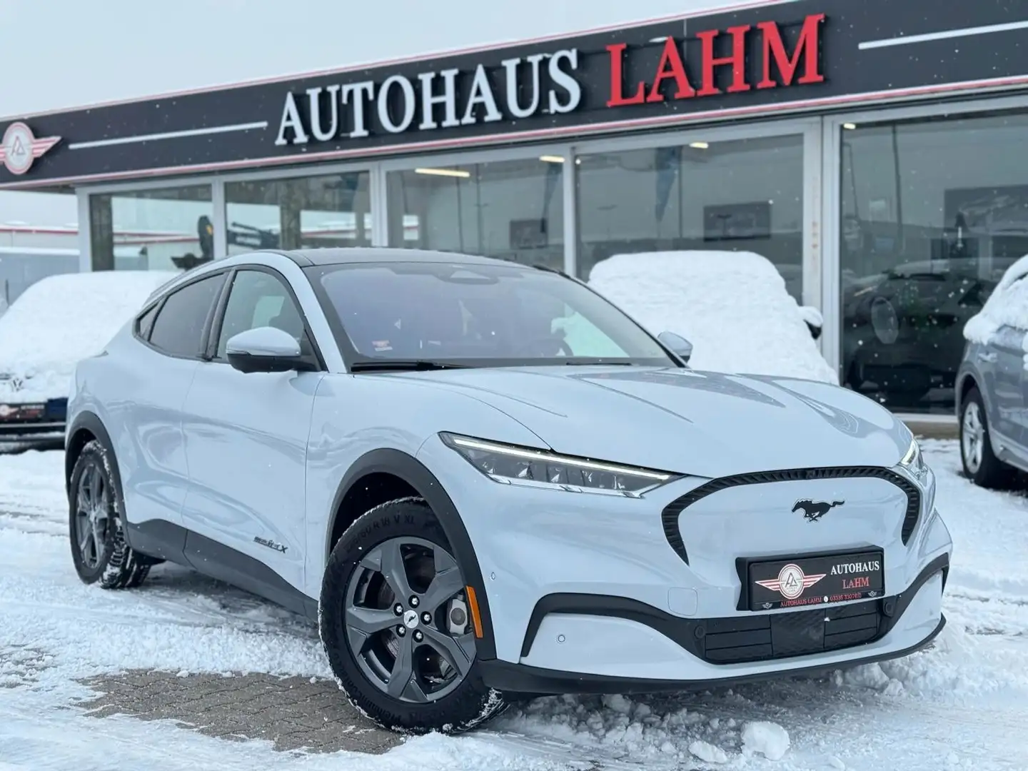 Ford Mustang Mach-E "SPUR ASS."LEDER"360° KAMERA"SHZ" Weiß - 1