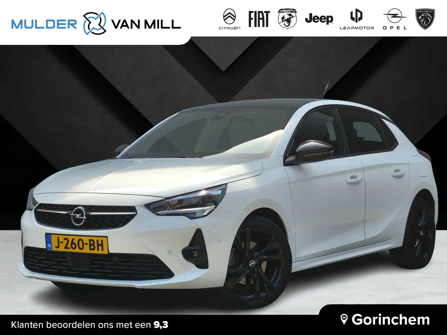 Opel Corsa GS Line 1.2 Turbo 100pk PANODAK | LEDER | ELEKTR. Bianco - 1
