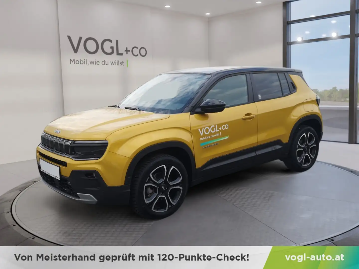 Jeep Avenger AVENGER SUMMIT e-HYBRID 100PS DCT6 Jaune - 1