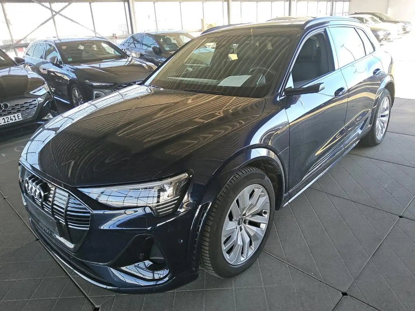 Audi e-tron S BLACK/21Z./DIG-MTRX/ACC/HuD/PANO/360° Bleu - 1