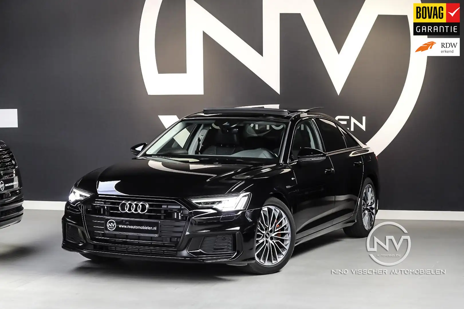 Audi A6 Avant 55 TFSI e quattro Competition S-Line 367PK P Zwart - 1