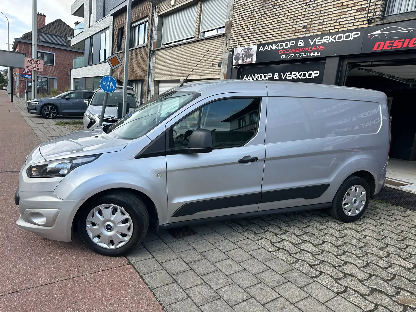 Ford Transit Connect L2 Lang Chassi Airco 3Place*Tres bon etat*Garantie Argent - 1