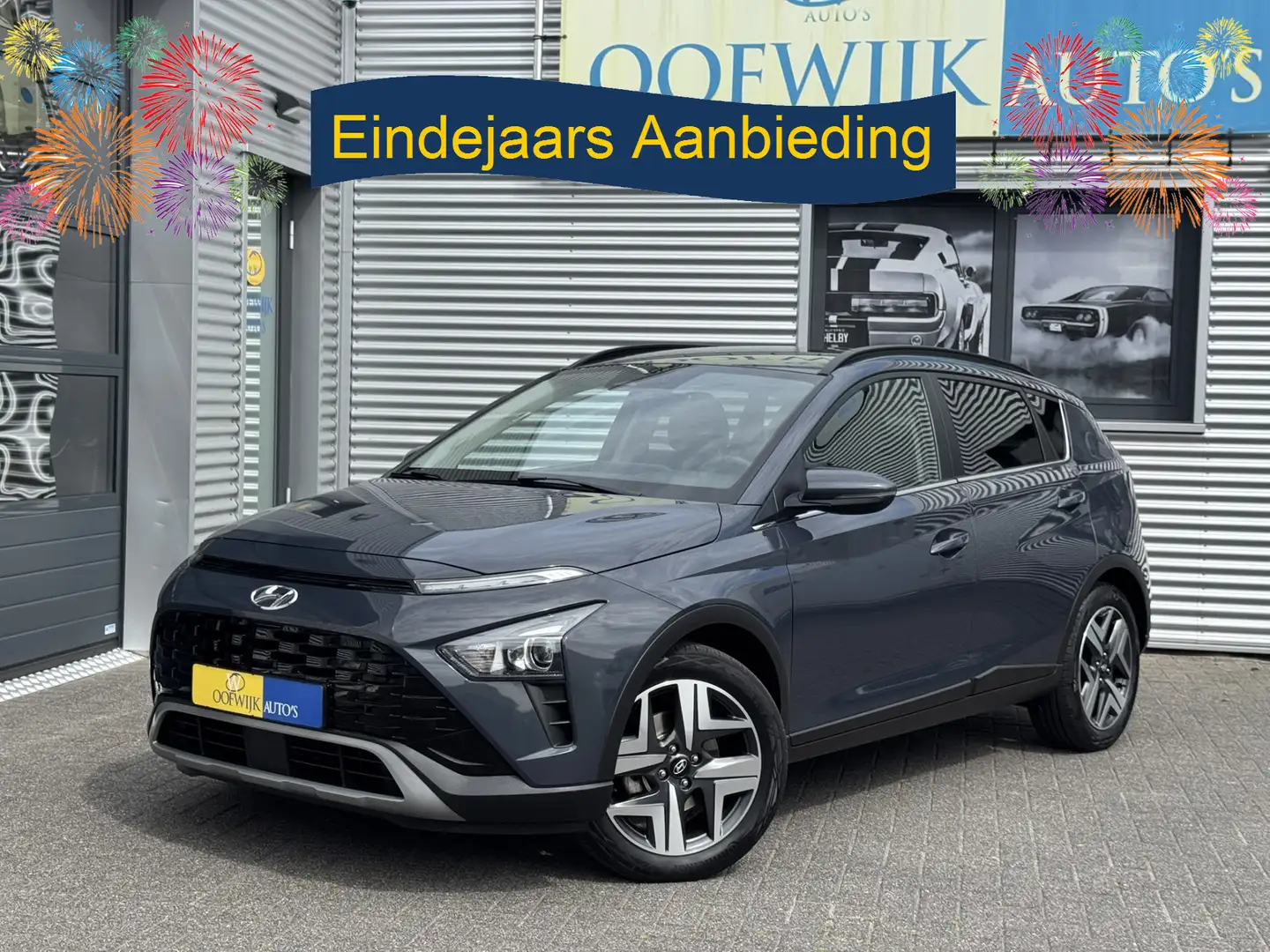 Hyundai BAYON 1.0 T-GDI Comfort Smart Clima Led CarPlay Lane-Ass Grau - 1