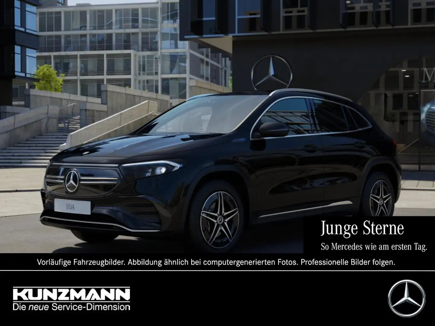 Mercedes-Benz EQA 250 AMG MBUXNavi+ Panorama Kamera Easy-P AHK Schwarz - 1