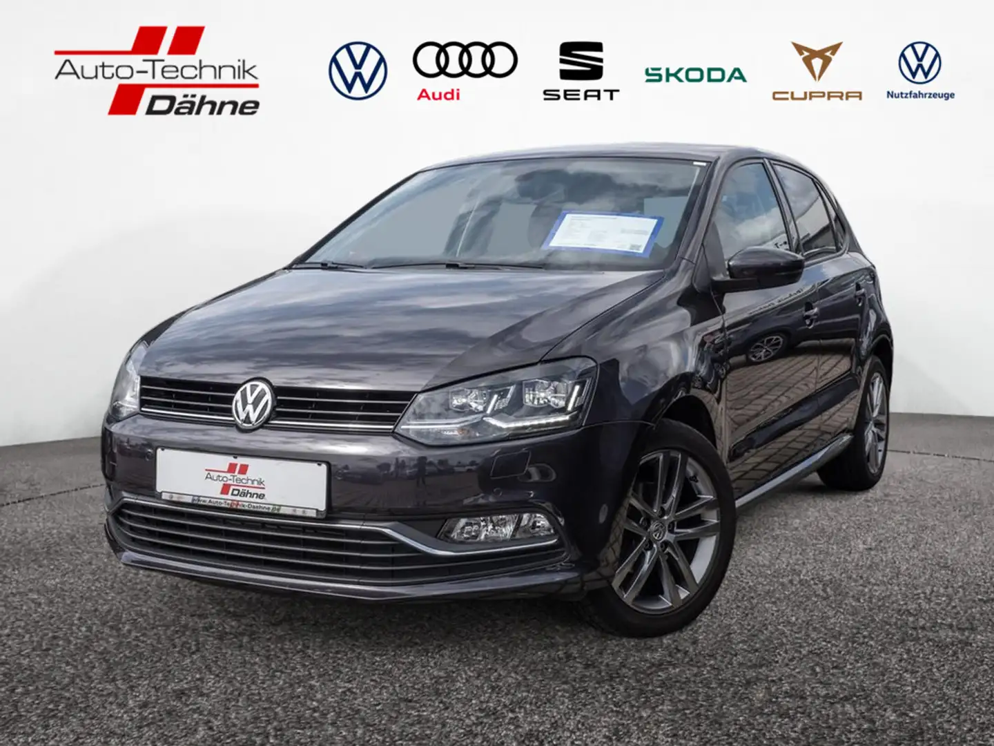 Volkswagen Polo 1.2 TSI Allstar BMT PDC SHZ NAVI LED Grigio - 1