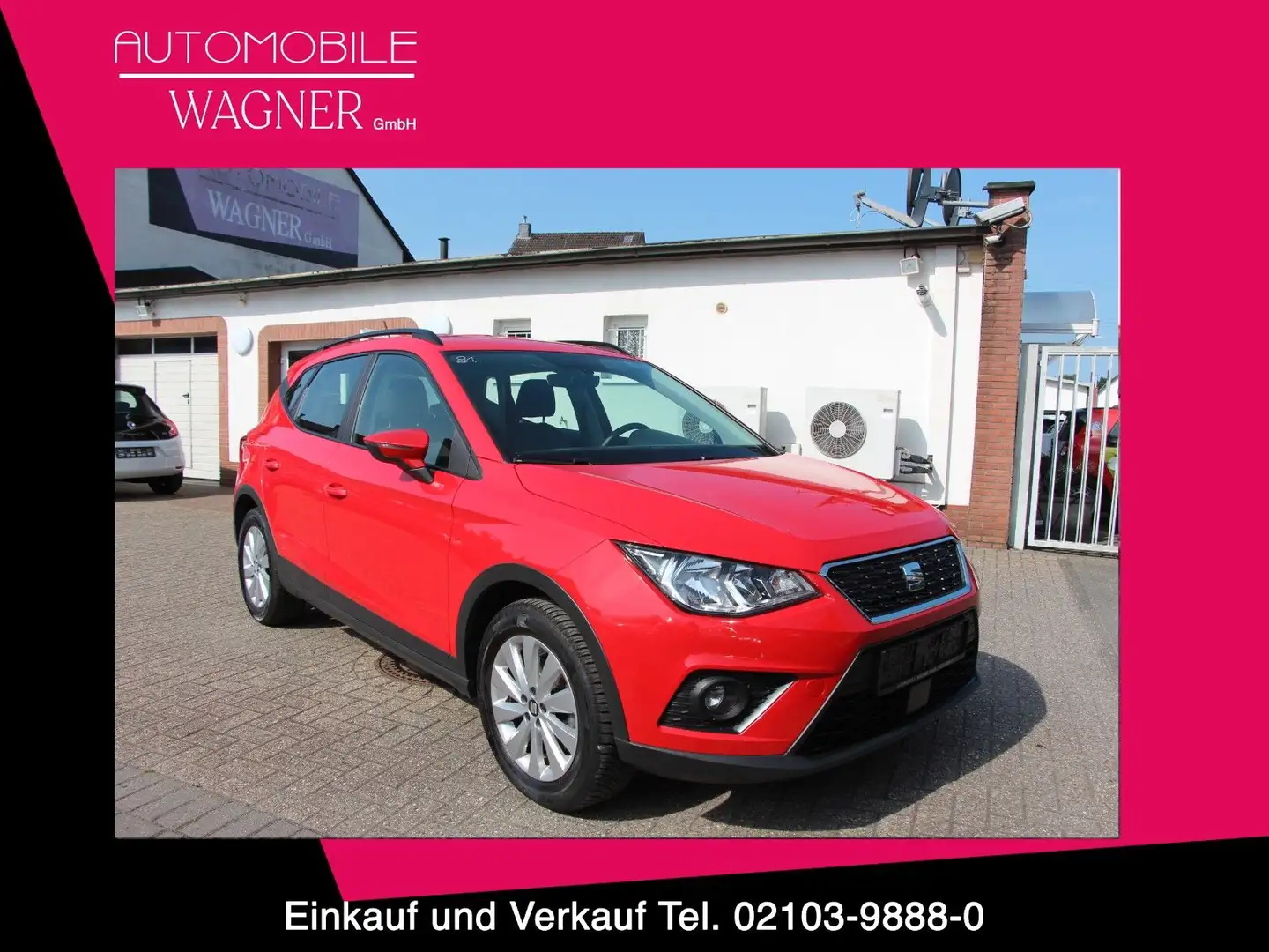 SEAT Arona 1.0 TGI Start&Stop Style SHZG*PDC*AC/08477 Rot - 1