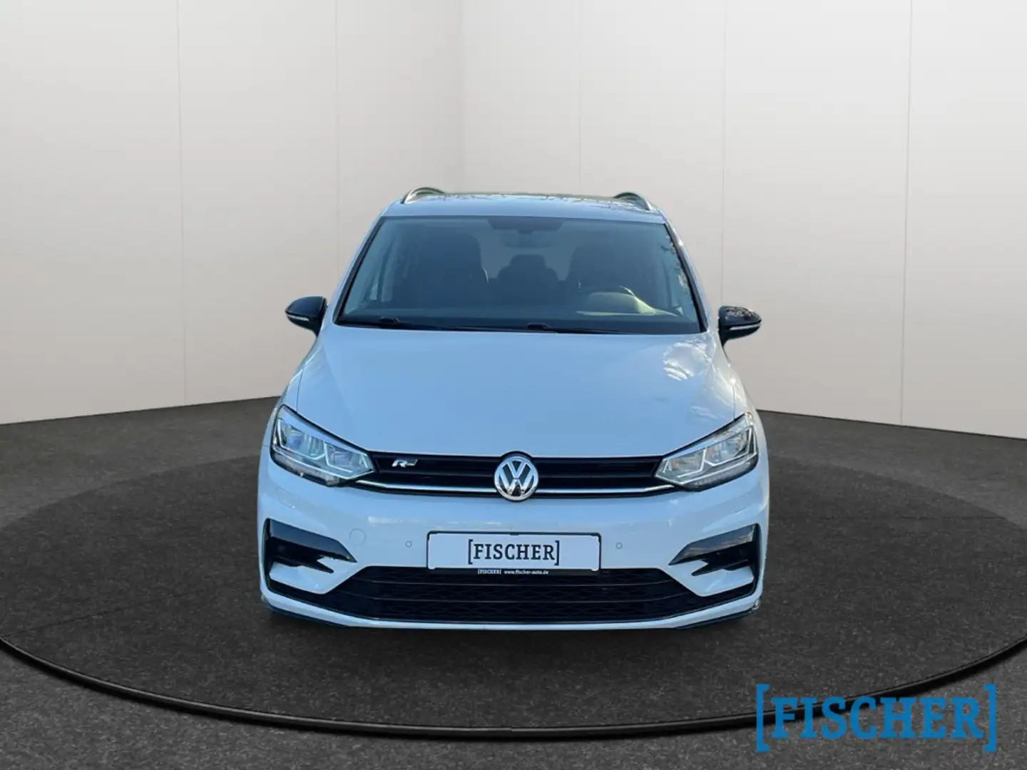 Volkswagen Touran 2.0TDI Highline R-Line LED Navi SHZ PDC vorn & hin Weiß - 2
