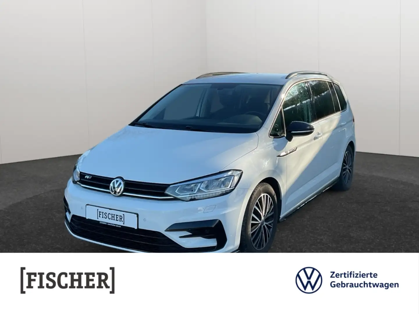 Volkswagen Touran 2.0TDI Highline R-Line LED Navi SHZ PDC vorn & hin Weiß - 1