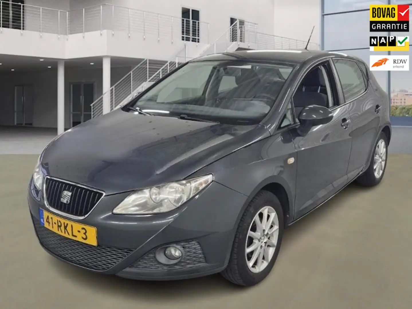 SEAT Ibiza 1.4 COPA Plus 1e Eigenaar 67.575 km +NAP NL-auto Grau - 1