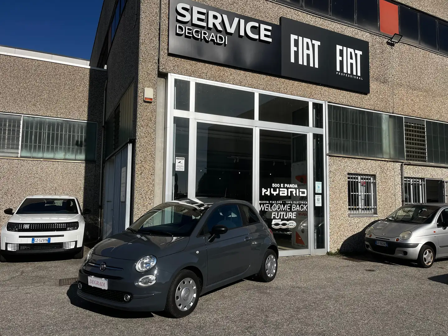 Fiat 500 1.0 hybrid Cult 70cv Km. 11.761 Grigio - 1