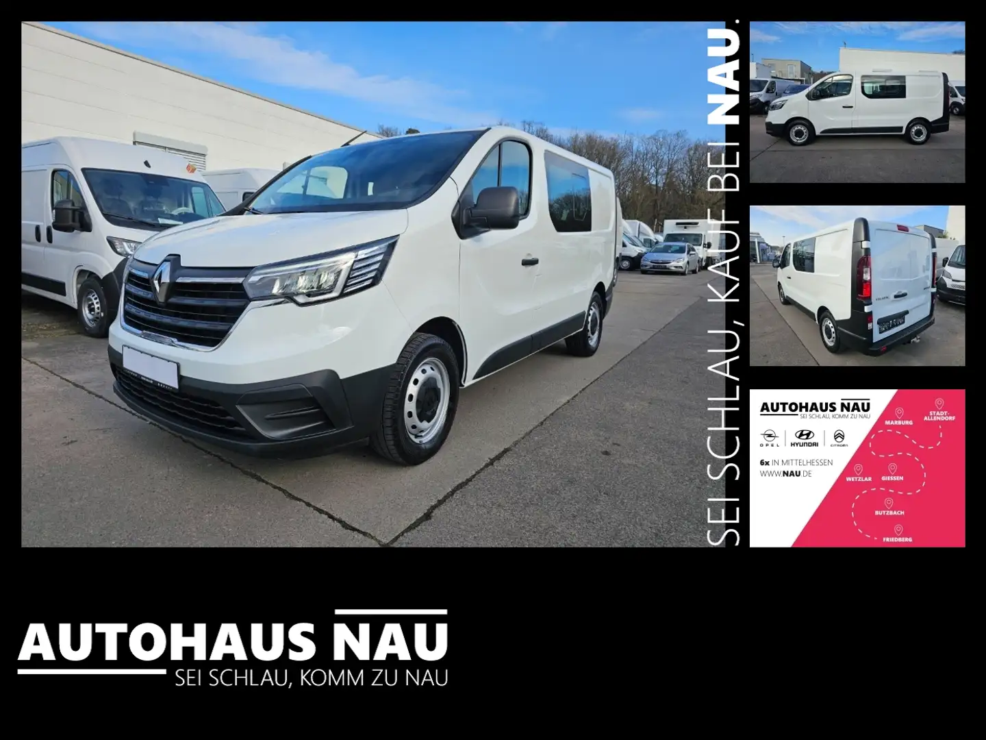 Renault Trafic ENERGY dCi 120 L1H1 3.0t  Komfort Blanc - 1