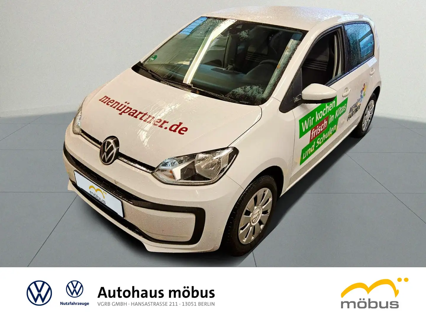 Volkswagen up! 1.0*KLIMA*RFK*GJR*GRA*PDC HINTEN* Weiß - 2