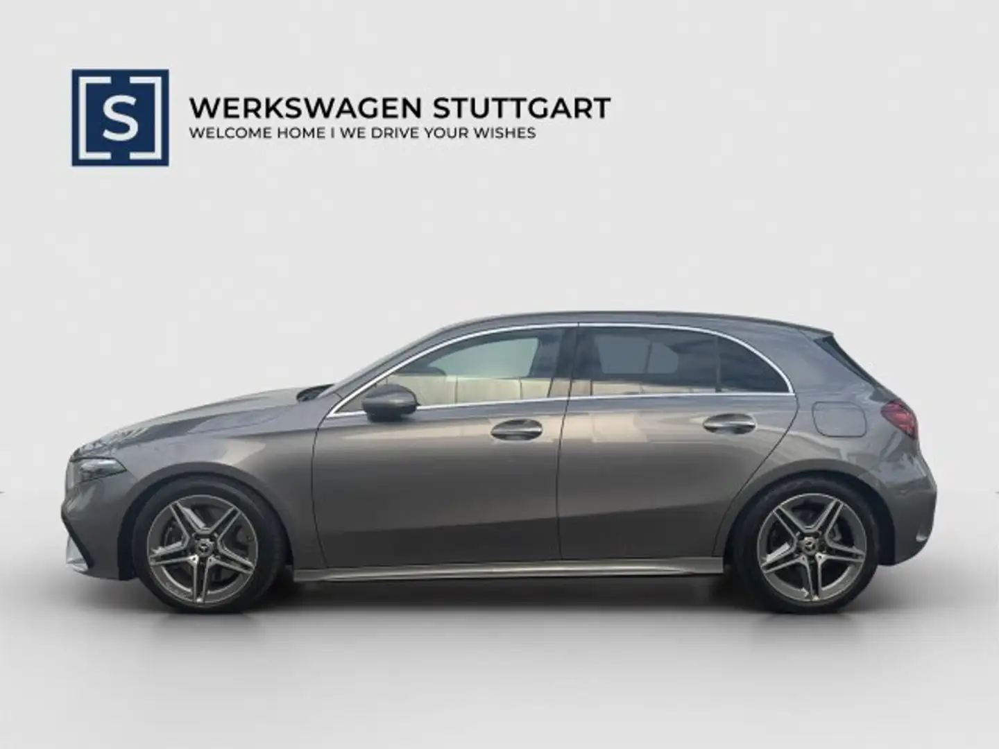 Mercedes-Benz A 250 A 250 4M AMG Dist AHK LED Keyl Standheiz Kam Amb Gris - 2