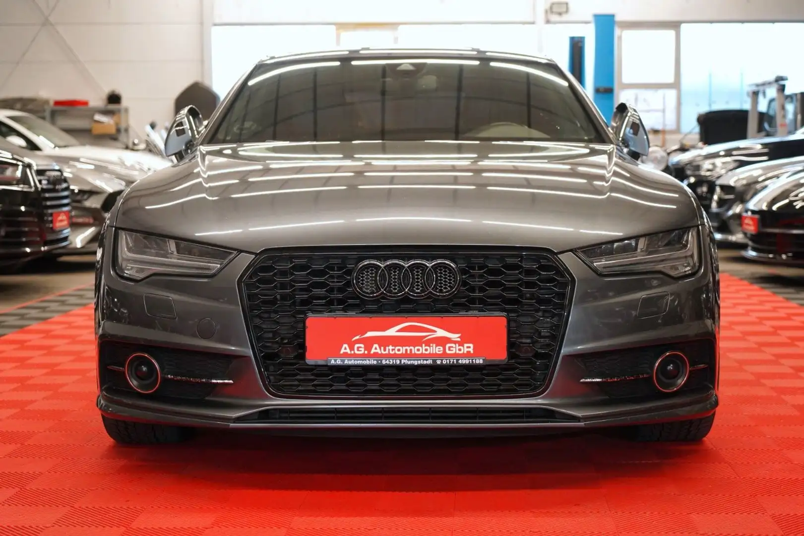 Audi A7 3.0 TDI Sportback S-Line Quattro Acc*Spur* Gris - 2