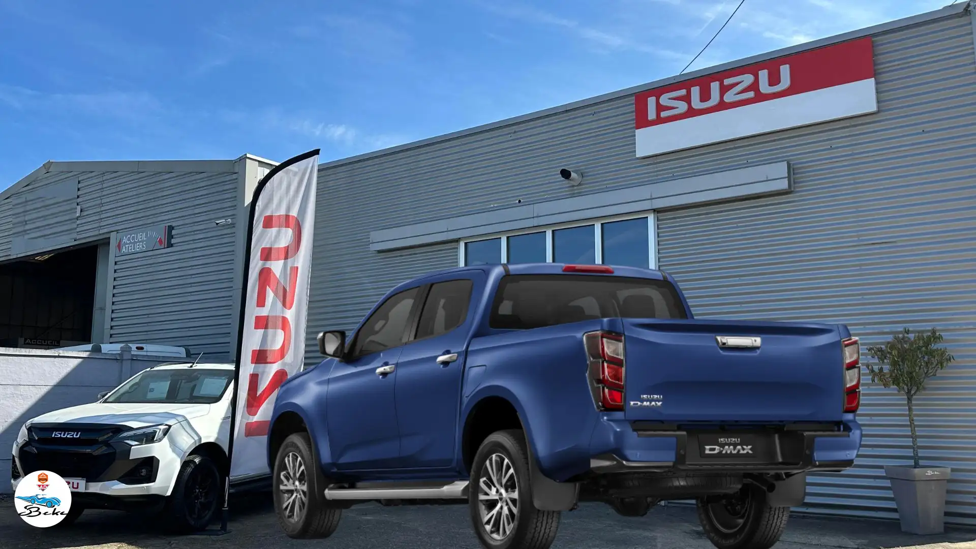 Isuzu D-Max CREW N60-F+ 4X4 A/T Blanc - 2