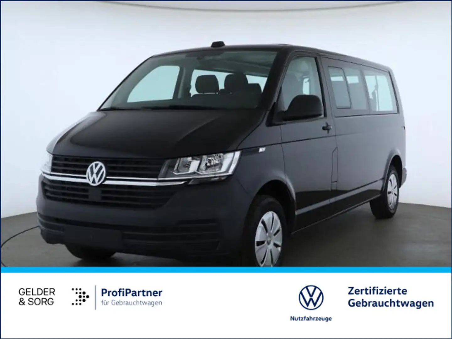 Volkswagen T6.1 Kombi 2.0 TDI LR*9Sitze*Navi*AHK*GRA Schwarz - 1