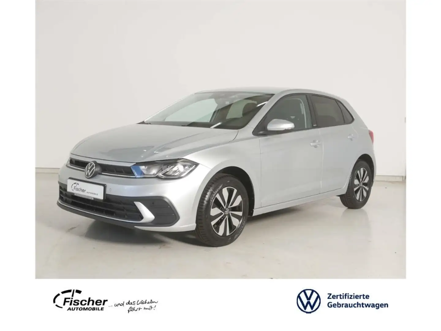 Volkswagen Polo 1.0 TSI Move LED/NAV/PDC/DC/SH Silber - 1