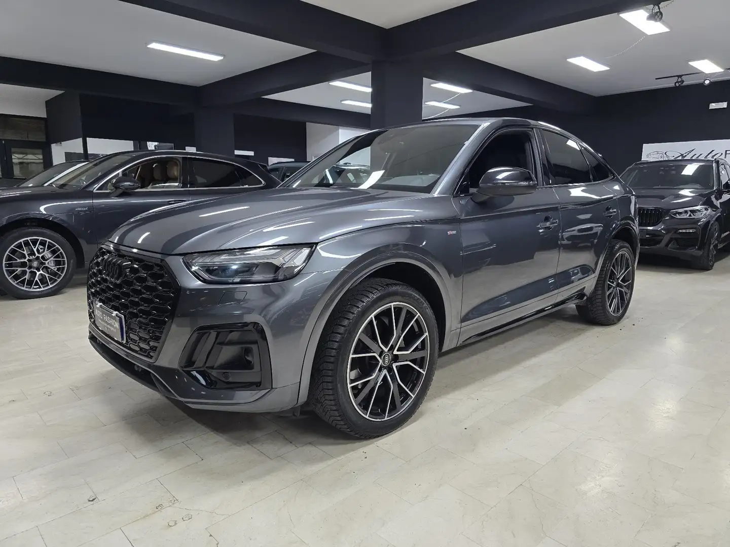Audi Q5 Q5 SPB 2022 40 2.0 tdi mhev Sline quattro s-tronic Grigio - 1